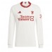 Camisa de Futebol Manchester United Donny van de Beek #34 Equipamento Alternativo 2023-24 Manga Comprida
